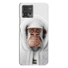Чехлы с Обезьянами NFT для Motorola MOTO G72 (AlphaPrint) (обезьяна NFT в тату)