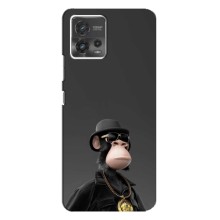 Чехлы с Обезьянами NFT для Motorola MOTO G72 (AlphaPrint) (Обезьяна NFT)