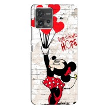 Чехол Disney Mouse Motorola MOTO G72 (PREMIUMPrint) (Heart Minni)