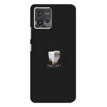Чехол Майнкрафт на Motorola MOTO G72 (AlphaPrint) Minecraft (Овечка Майнкрафт)