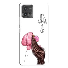 Чехол с печатью для Motorola MOTO G72 - (Мода) (AlphaPrint) (Коронавирус)