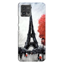 Чехол Эйфелева Башня для Motorola MOTO G72 - (AlphaPrint) (Башня в Париже)