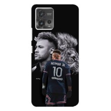 Чехол Неймар для Motorola MOTO G72 (AlphaPrint) (Неймар Лев)