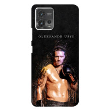 Чехол с картинкой Александр Усик для Motorola MOTO G72 – Чемпион Усик