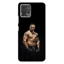 Чехол с картинкой Александр Усик для Motorola MOTO G72 – Усик на черном