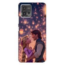 Чехол Рапунцель для Motorola MOTO G72 – Принцесса и принц