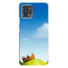 Чехол с мультфильмом Шрек на Motorola MOTO G72 – Голова Шрека