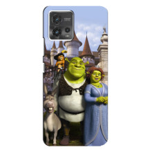 Чехол с мультфильмом Шрек на Motorola MOTO G72
