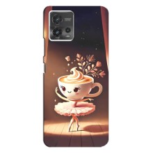 Чехол с мемом Тралалело тралала на Motorola MOTO G72 (Балерина капучина)