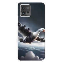 Чехол с мемом Тралалело тралала на Motorola MOTO G72 (Бомбардини гусини)
