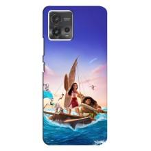 Чехол с мультфильмом Моана Motorola MOTO G72 – Моана и Мауи