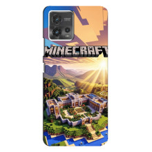 Чехол с картинками Майнкрафт для Мото джи 72 – Minecraft