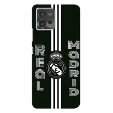ФК Реал Мадрид чехлы для Motorola MOTO G72 (AlphaPrint) (черно белый Реал)