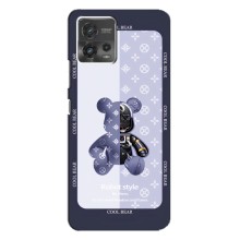 Крутые Чехлы Луи Виттон для Motorola MOTO G72 (AlphaPrint) (Медвежонок LV)