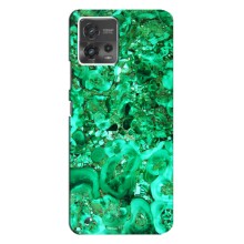 Мраморный чехол на Motorola MOTO G72 (VPrint) (Салатный Мрамор)