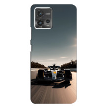Чехол с прнтом Формула 1 на Motorola MOTO G72 – Болід Ф1
