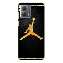 Силиконовый Чехол Nike Air Jordan на Мото Джи 73 (Джордан 23)