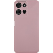 Чехол Silicone Cover Lakshmi Full Camera (AA) для Motorola Moto G75 5G – Розовый