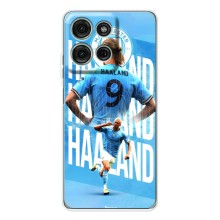 Чохли з принтом на Motorola Moto G75 Футболіст (Erling Haaland)