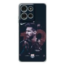 Чехлы Месси для Motorola Moto G75 (AlphaPrint) (Месси 10)