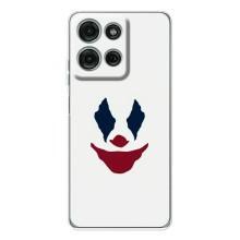 Чохли з картинкою Джокера на Motorola Moto G75 – Джокер обличча