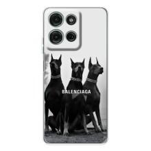 Чохол ДОБЕРМАН  для Motorola Moto G75 – Три добермана