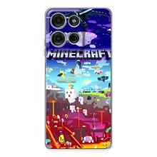 Чохол майнкрафт для Motorola Moto G75 (MINECRAFT)