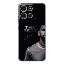 Чехол Месси футболист для Motorola Moto G75