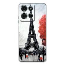 Чохол Ейфелева Вежа Motorola Moto G75 - (AlphaPrint) (Вежа в Парижі)