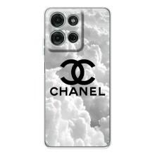 Чехол с Брендами одежды на Мото Джи 75 – CHANEL