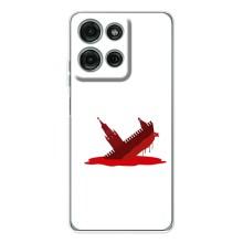 Чехол с принтом (Русский корабль...) для Мото G75 (AlphaPrint)