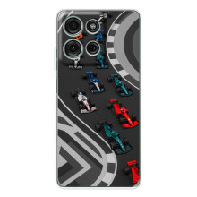 Чехол Формула1 на Motorola Moto G75 – Трасса Ф1