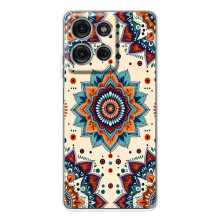 Чехол с принтом Ковер для Motorola Moto G75 – Цветной ковер
