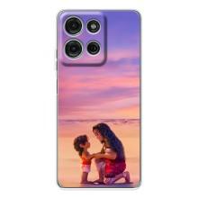 Чехол с мультфильмом Моана Motorola Moto G75 – Моана и Симеа