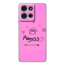 Девчачий Чехол для Motorola Moto G75 – Для Принцессы