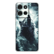 Чехол с картинкой «Хищники» для Motorola Moto G75