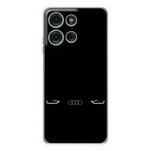 Силіконовий бампер з картинкою машини на Motorola Moto G75 – Сілует Audi