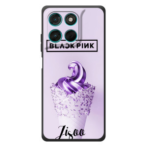 Чехлы с картинкой для Motorola Moto G77 – BLACKPINK lisa