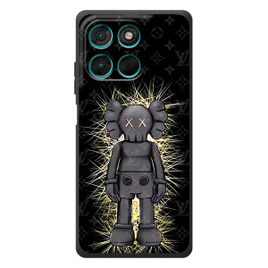 Чехлы для Motorola Moto G77 - Bearbrick Louis Vuitton (PREMIUMPrint)