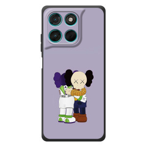 Чехлы для Motorola Moto G77 - Bearbrick Louis Vuitton (PREMIUMPrint)