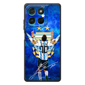 Чехлы для Motorola Moto G77 (Leo чемпион) (AlphaPrint)