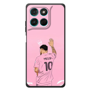 Чехлы Лео Месси в Майами на Motorola Moto G77 (Месси Маями)