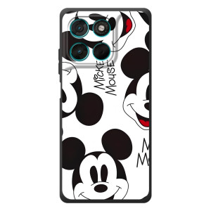 Чехлы с принтом Микки Маус на Motorola Moto G77 (Мордочка Маус)