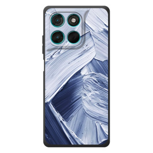 Чехлы со смыслом для Motorola Moto G77 – Краски мазки