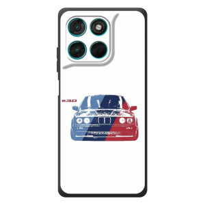 Чехол BMW для Мото Джи77 – BMW на белом