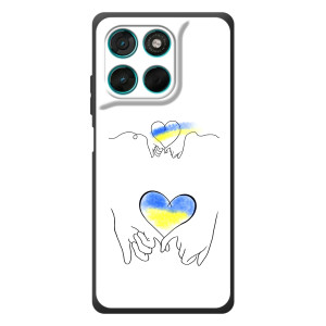 Чехол для Патриота Украины Motorola Moto G77 - (AlphaPrint)