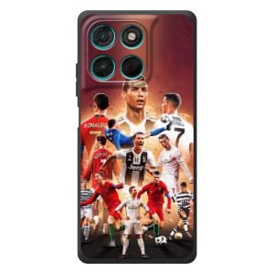 Чехол футболист Роналду для Мото Джи77