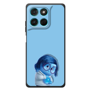 Чехол Головоломка для Motorola Moto G77 - (AlphaPrint) (Печаль)