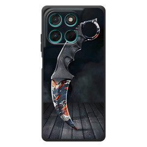 Чехол КИБЕРСПОРТ для Motorola Moto G77 – Кинжал КС ГО