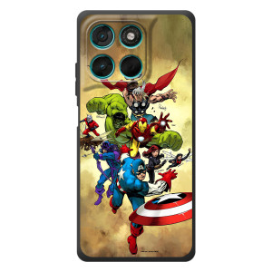 Чехол МАРВЕЛ для Мото Джи77 (AlphaPrint)